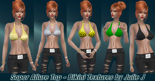 More information about "Sopor's Allure Top with Bikini Textures by Julie J"