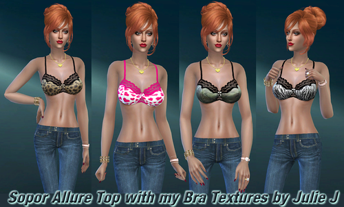 More information about "Sopor's Allure Top with Bra Textures by Julie J"