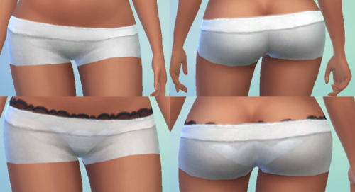 More information about "short sport shorts + tights and transparent version [Beta88]"