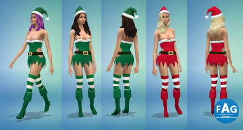 More information about "Slutty Christmas Elf"
