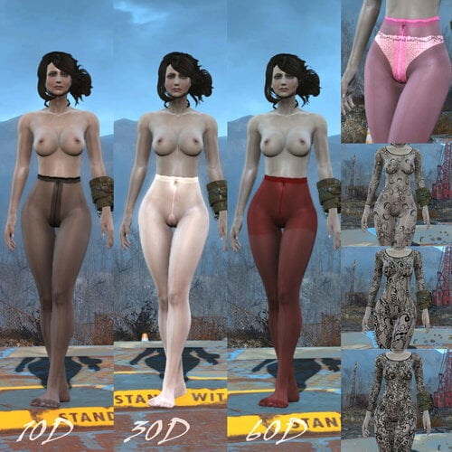 More information about "Pantyhose Collections Fallout 4 (Looksmenu, CBBE)"