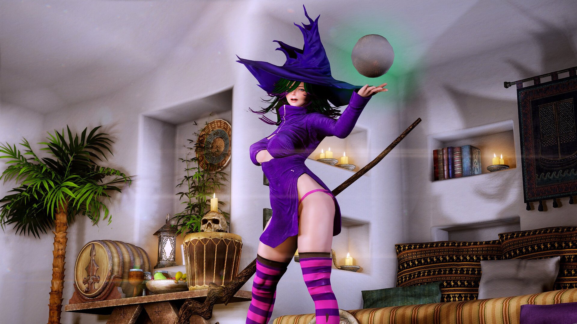 Under the Witch Dealer robe - Regular Mods - LoversLab