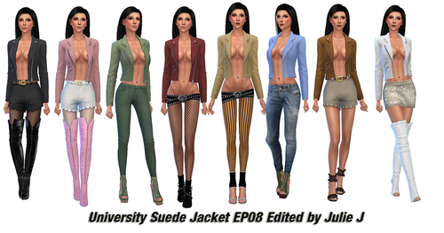 More information about "Suede Jacket Edited by Julie J"