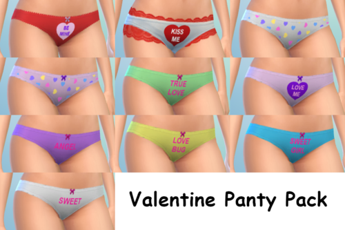 More information about "Valentine Panty Pack"