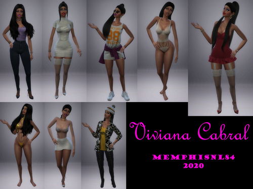 More information about "The sims 4 - Viviana Cabral - Female Teen Sim"