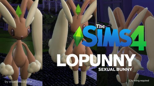 More information about "LOPUNNY sexy pokemon sims 4 elsa conversion"