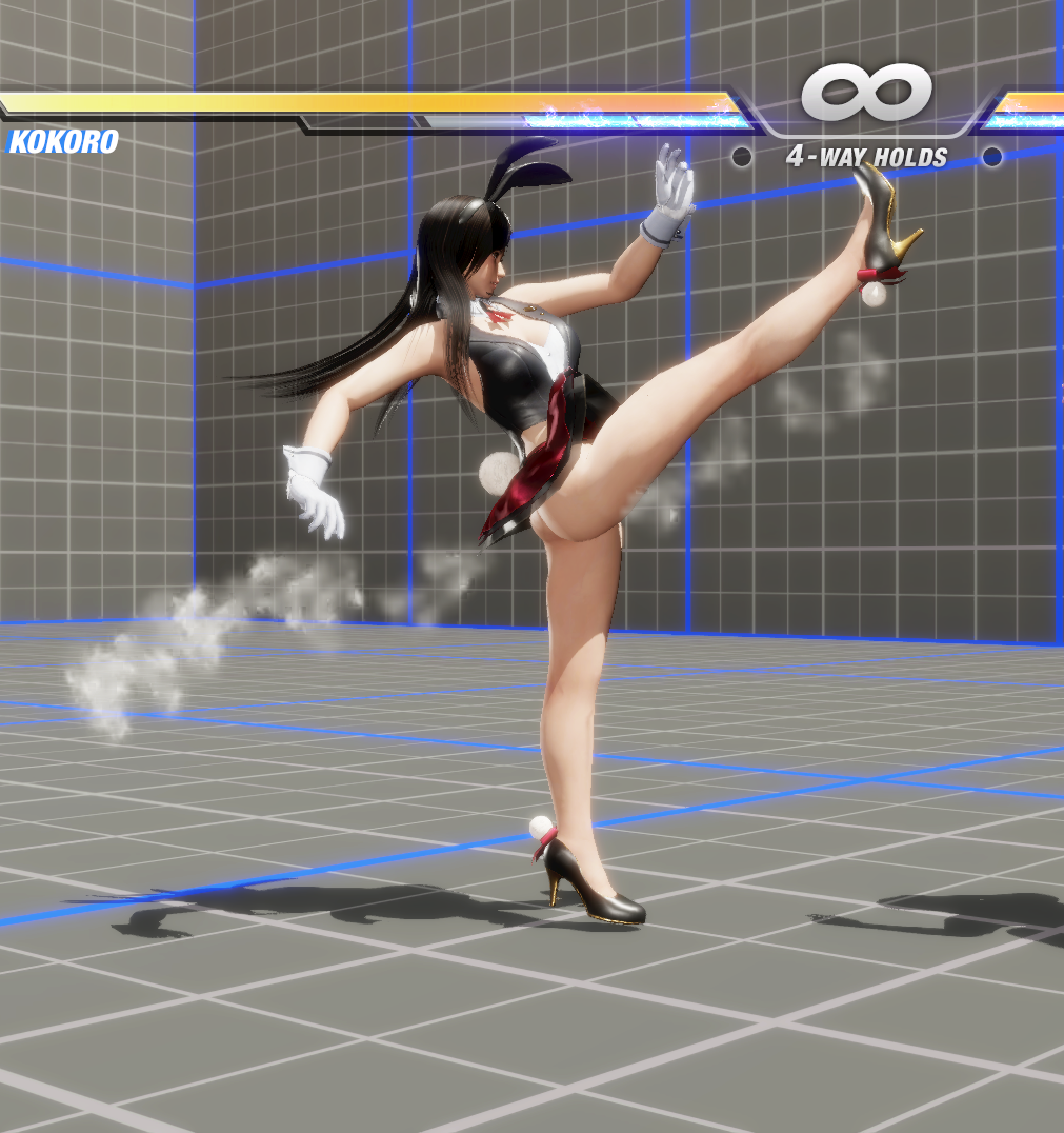 Kokoro Bunny suit cut nude