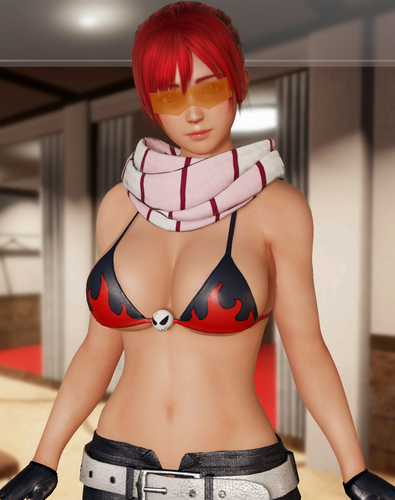 More information about "Honoka as Yoko Littner (new version with scarf)"