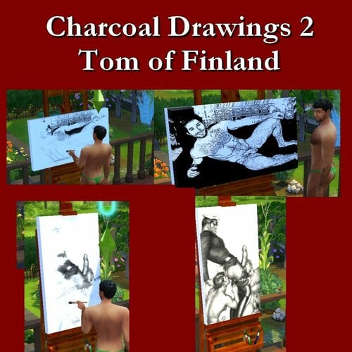 More information about "Charcoal Porn Drawings 2 Tom Of Finland"