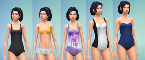 More information about "Maxis Swimsuits with Nipples Multipack"