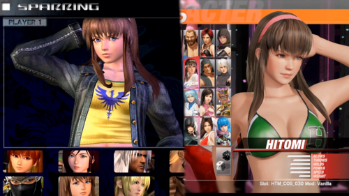 More information about "DoA6 Hitomi's Classic DoA3/4 Select Screen Pose"