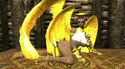 More information about "Angelic Testia Armor Set CBBE LE"