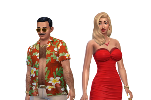 More information about "dotssims' Sims - Rosa/Hidalgo Household"