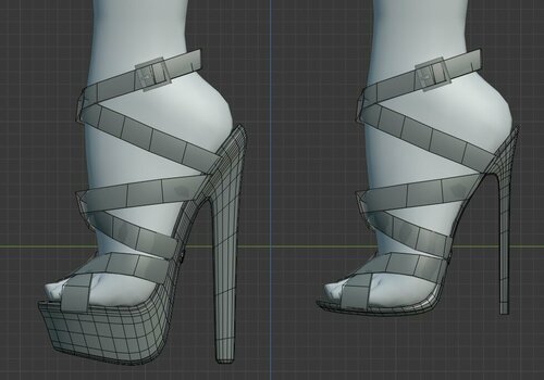 Impossible Heels Mandragora, plus platforms - The Sims 3 - LoversLab