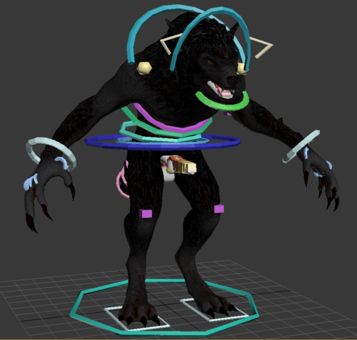 More information about "3ds max Creature controller rig"