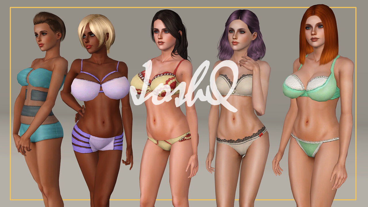 Lingerie Swimwear Pack For Medbod 19 Downloads The Sims 3 Loverslab