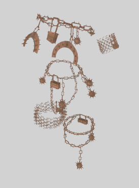 UUNP HDT for Only Monks Can Heal / Gross obnoxious 3D growing Hair