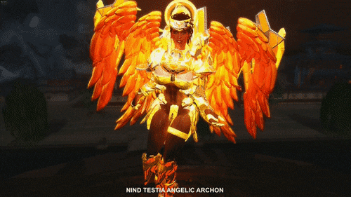Testia Angelic Archon Armor Set (CBBE - HDT)