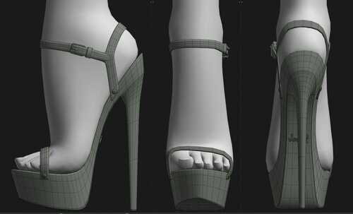 Impossible Heels ‘Brandy’ - The Sims 3 - LoversLab