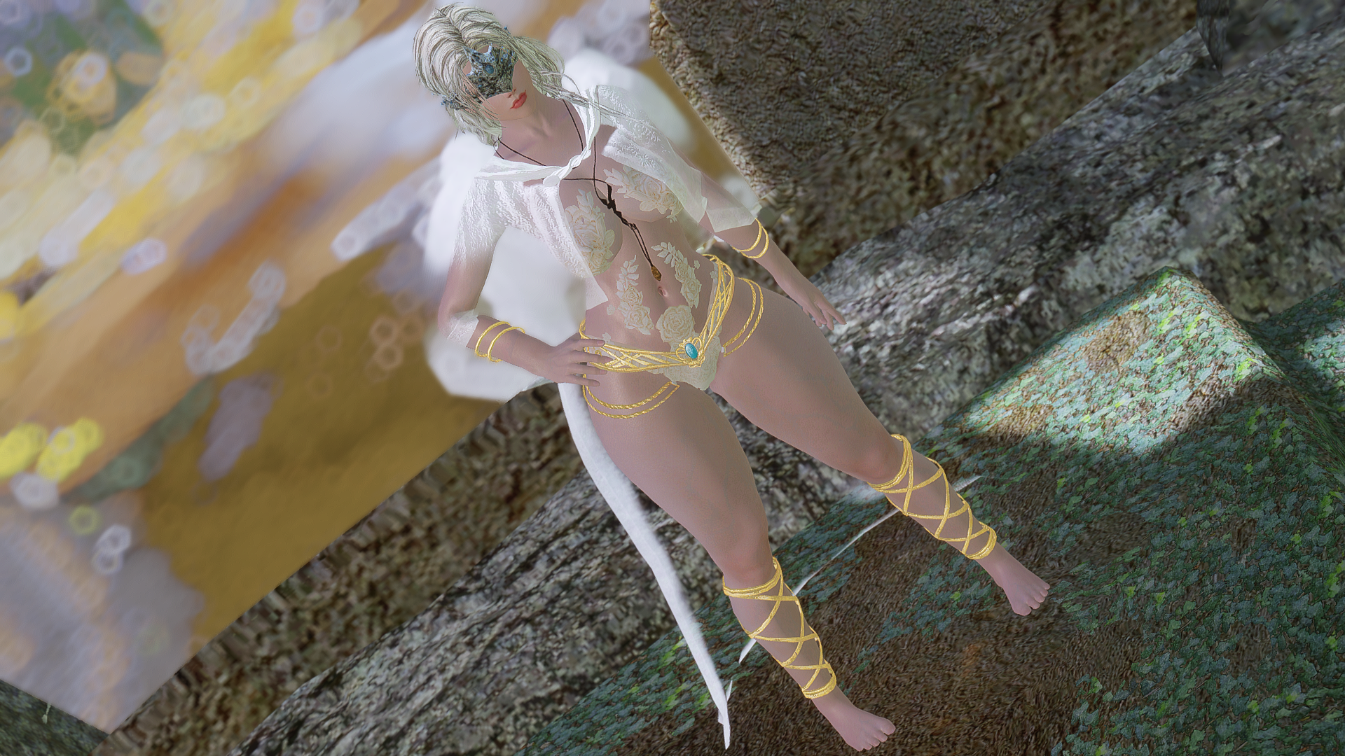 NINI] Fire Keeper Horny Back-port HDT PE/SMP - Armor & Clothing - LoversLab