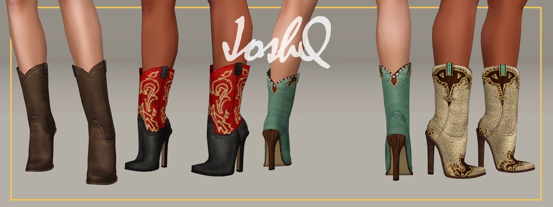 Impossible Cowgirl Boots Downloads The Sims 3 Loverslab