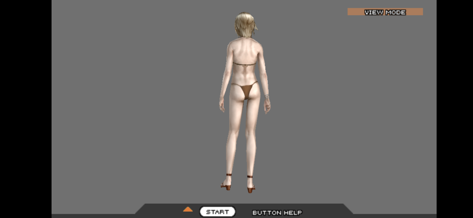 The 3rd Birthday Swimwear and Nude Mod for PPSSPP