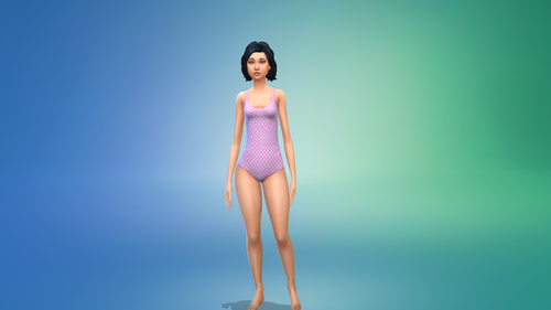 More information about "Maxis Match One Piece Swimsuit"