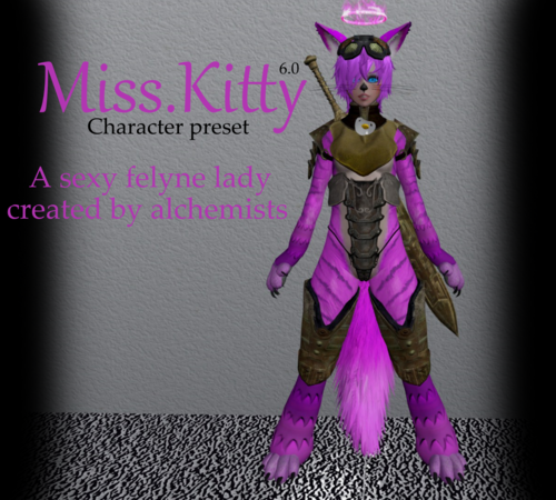 Miss.Kitty character preset & body 6.0