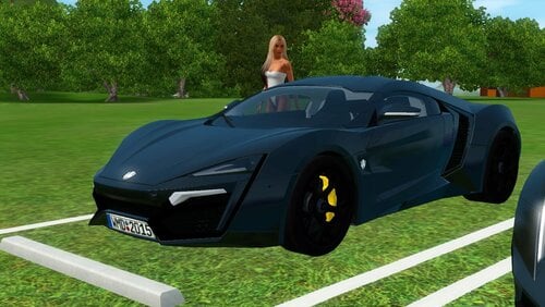 More information about "W Motorsport Lykan HyperSport for the sims 3"