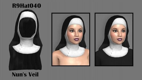 More information about "R9Hat040: Nun's Veil"