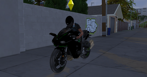 S4 Kawasaki Ninja h2 - Objects - LoversLab