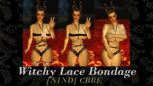 Witchy Lace Bondage CBBE