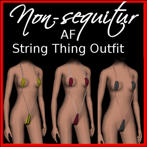 More information about "af String Thing Outfit"
