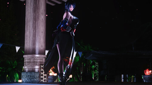 Samurai Shodown 2019 Shiki Costume (3BA HDT-SMP Racemenu Highheel