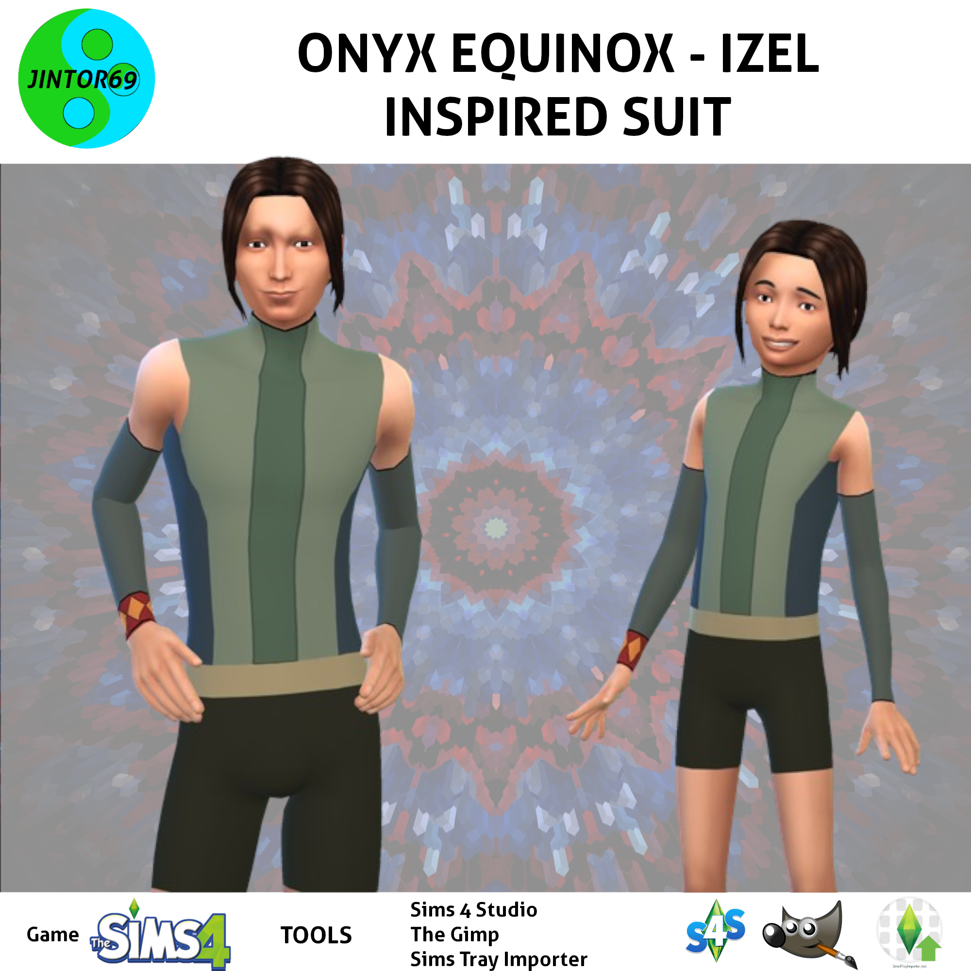 Onyx Equinox Izel Inspired Costume Tights For Sims 4 The Sims 4 Sims Loverslab