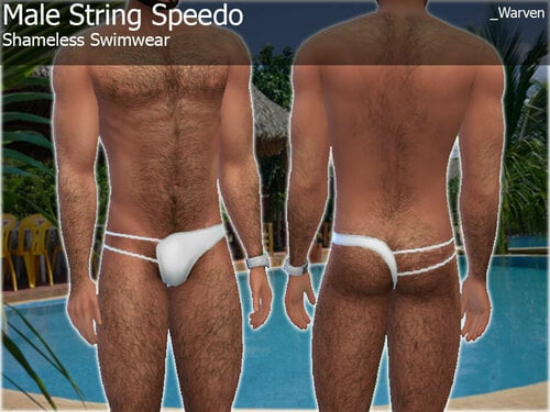 More information about "Male String Speedo"