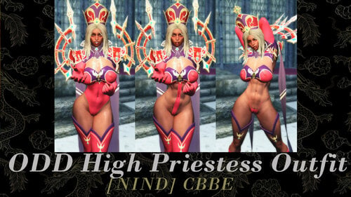 Ryan Reos High Priestess Outfit with HDT-SMP Physics - CBBE
