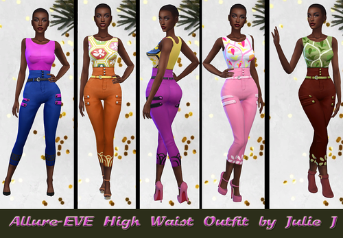 More information about "Allure Eve MashUp - High Waist Outfit by Julie J"
