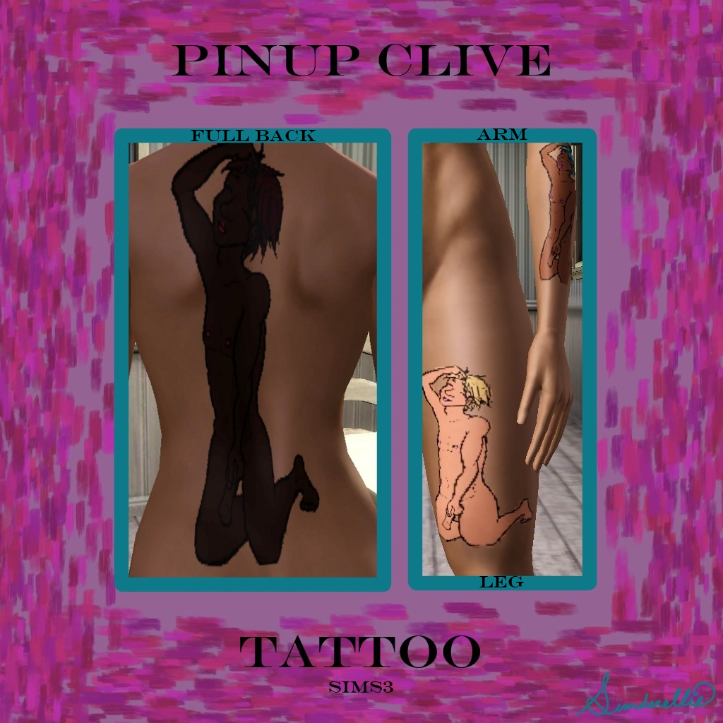PinUp Clive Tattoos