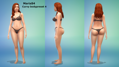 More information about "Curvy Body Preset 4"