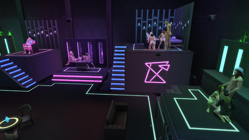 Sex Club Neon Hight No Cc Lots Loverslab