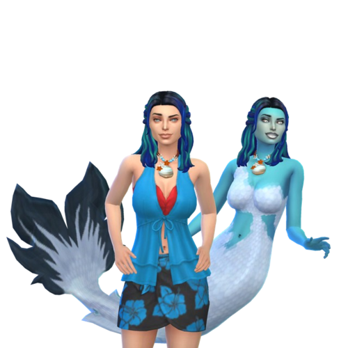 Re-edit of a mermaid from island living - The Sims 4 - Sims - LoversLab
