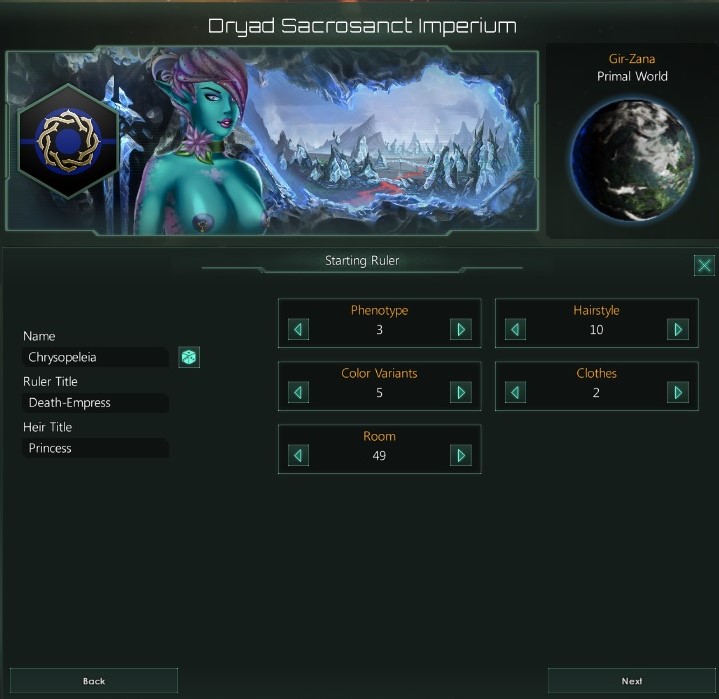 Tsar's Animated Dryad Portraits By Tsar CUBE