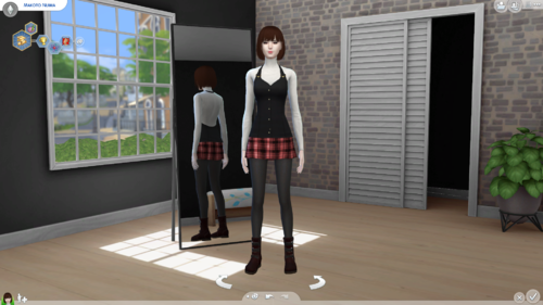 Makoto Nijima Persona 5 The Sims 4 Sims Loverslab 9973