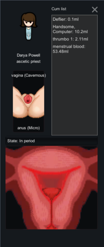 Rjw Menstruation [wip] Rimworld Loverslab