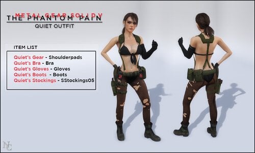 More information about "Quiet's Outfit"