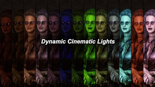 Dynamic Cinematic Face Lights