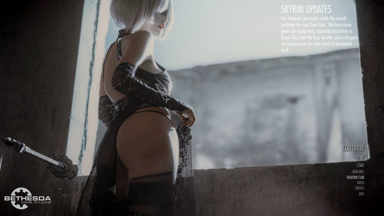 Main menu replacer skyrim