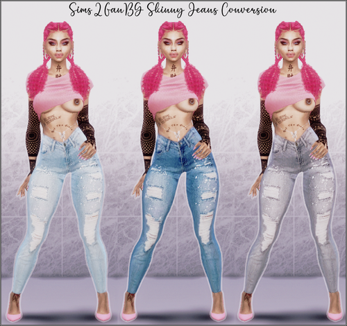 More information about "S2FBG Skinny Jeans Conversion/Eve Version 6"