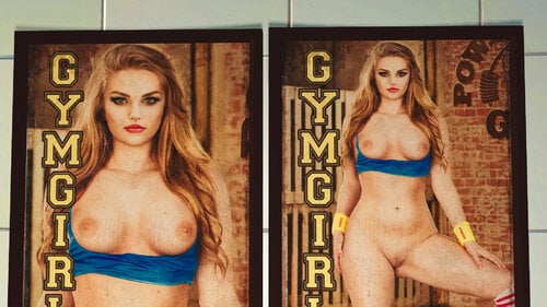 More information about "New Paintings - Booty GymGirl"